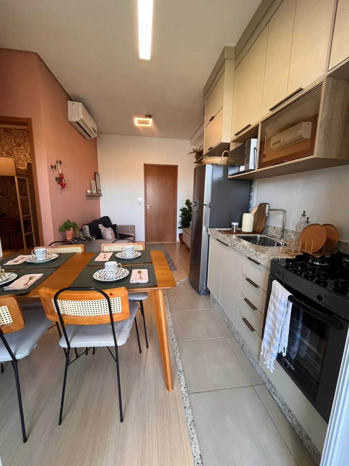 Apartamento decorado