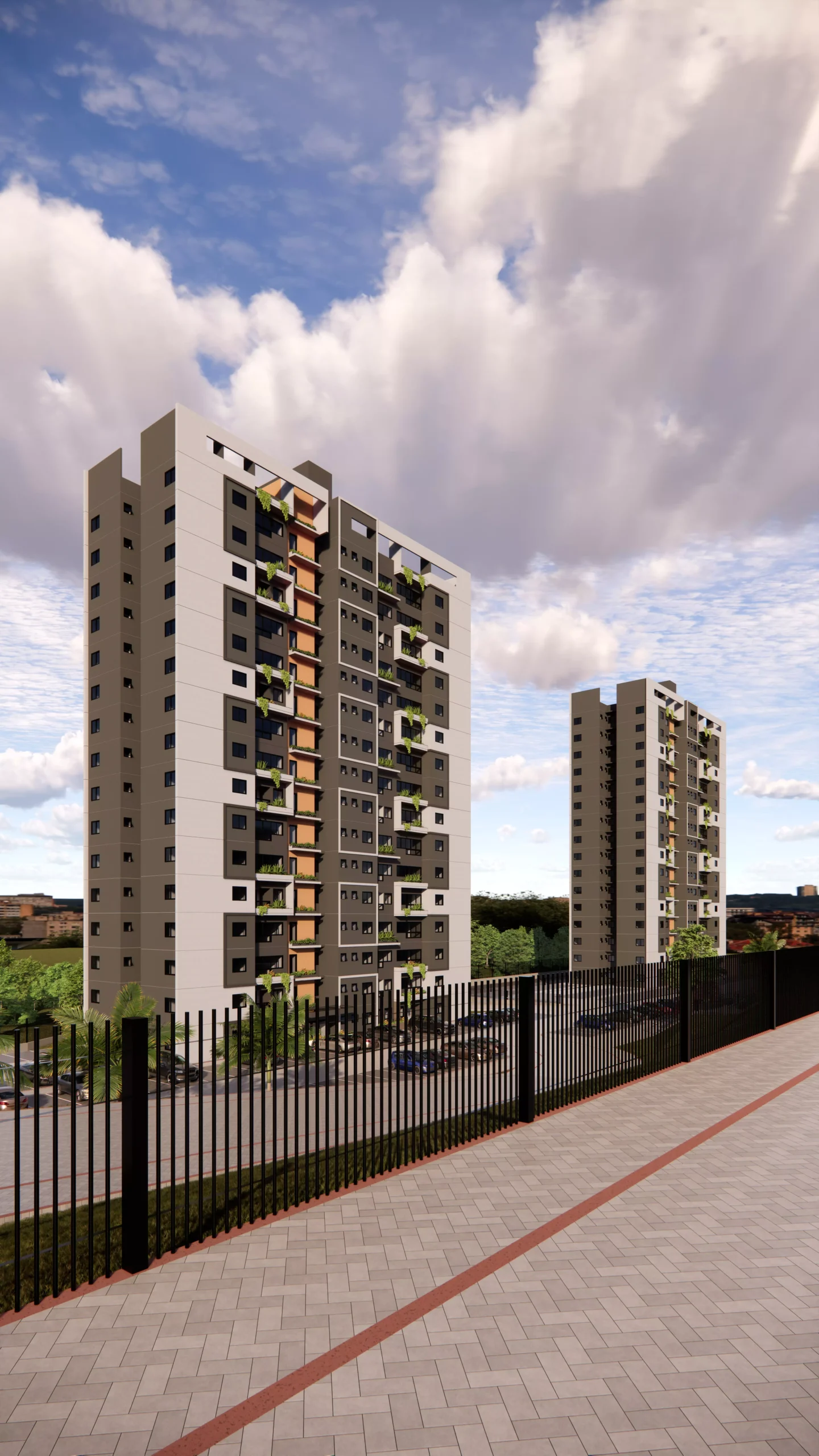 Entrada do Allegro Residencial