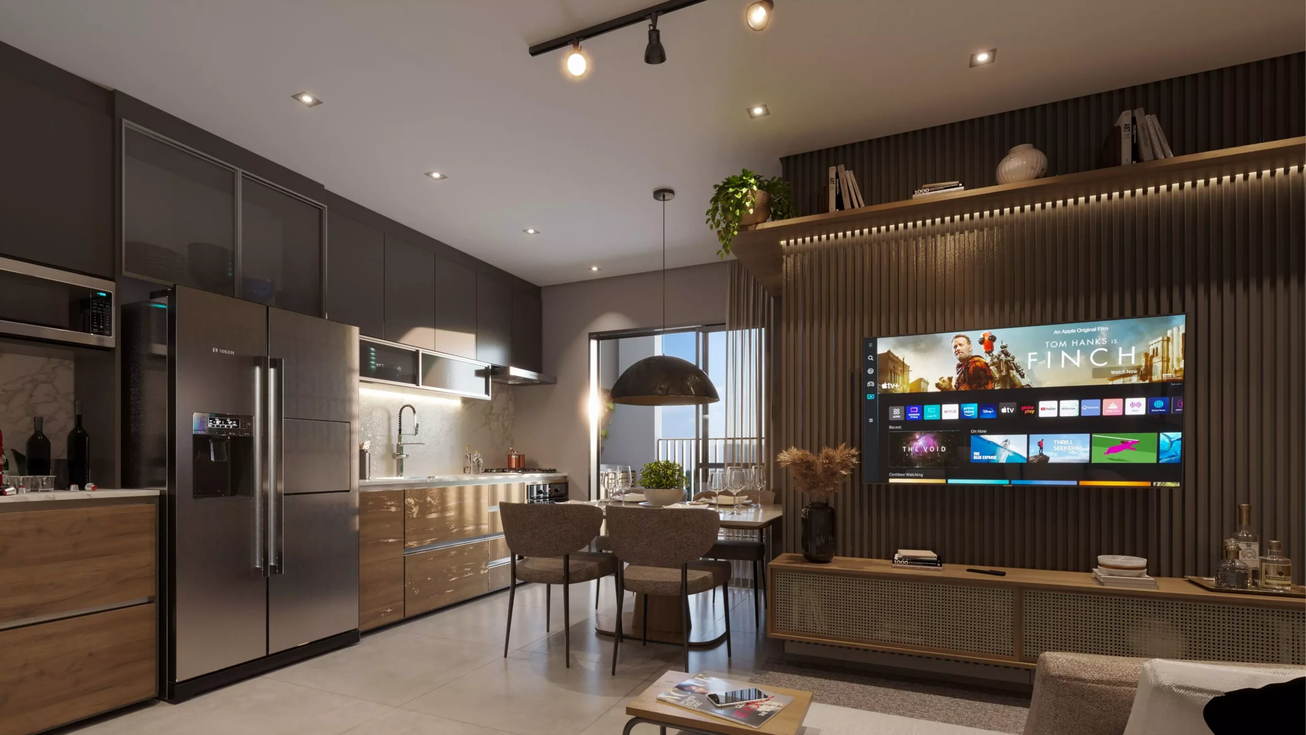 Apartamento decorado do Liv Alpha
